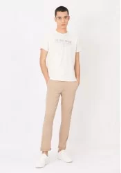 Ανδρικό Παντελόνι Chino Slim Fit Tiffosi 10036813 Μπεζ