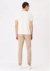 Ανδρικό Παντελόνι Chino Slim Fit Tiffosi 10036813 Μπεζ