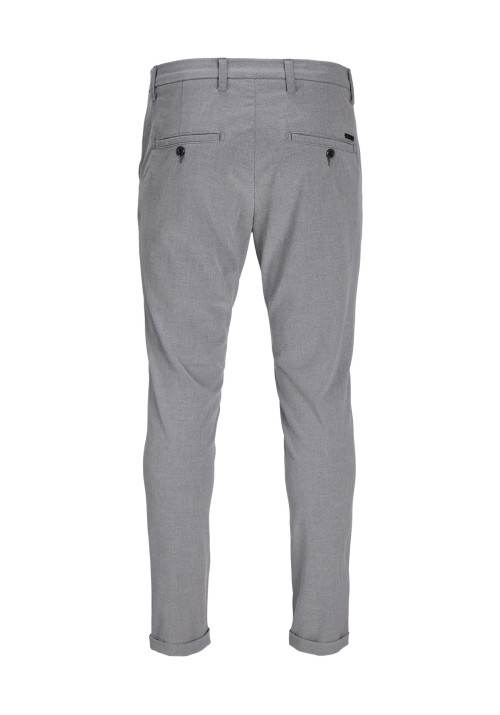 Ανδρικό Παντελόνι Chino Jack & Jones JPSTMarco Connor Grey Mel Noos 12169491 Grey Melange
