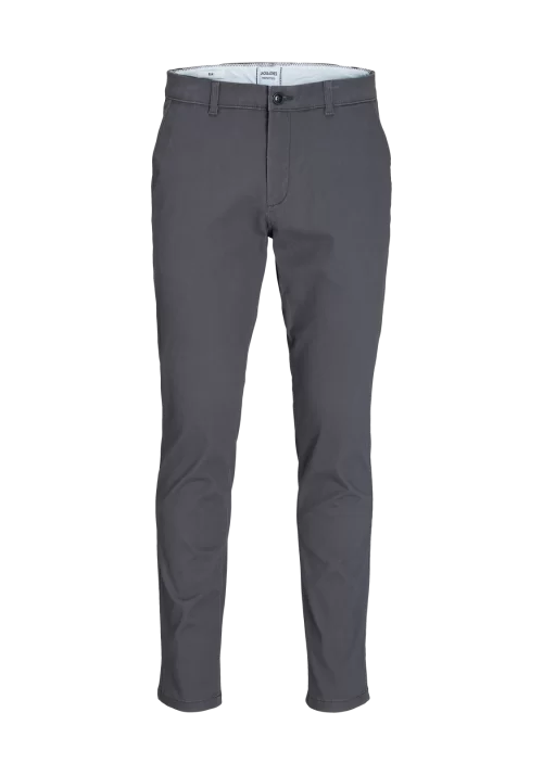 Ανδρικό Παντελόνι Chino Jack & Jones JPSTMarco JJDave Noos 12174152 Γκρί