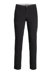 Ανδρικό Παντελόνι Chino Jack & Jones JPSTMarco Dave Noos 12174152 Μαύρο Ανδρικό Παντελόνι Chino Jack & Jones JPSTMarco Dave Noos 12174152 Μαύρο