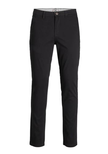 Ανδρικό Παντελόνι Chino Jack & Jones JPSTMarco Dave Noos 12174152 Μαύρο