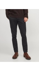 Ανδρικό Παντελόνι Chino Jack & Jones JPSTMarco Dave Noos 12174152 Μαύρο