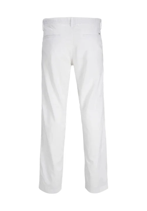 Ανδρικό Λινό Παντελόνι Jack & Jones JPSTKane Hybrid Bondi Jogger SN 12274977 Λευκό