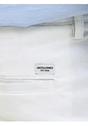 Ανδρικό Λινό Παντελόνι Jack & Jones JPSTKane Hybrid Bondi Jogger SN 12274977 Λευκό Ανδρικό Λινό Παντελόνι Jack & Jones JPSTKane Hybrid Bondi Jogger SN 12274977 Λευκό