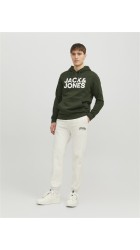 Παντελόνι Φόρμας Φούτερ Jack & Jones 12254528 JPSTGordon JJJosh Sweat Pants Γκρι