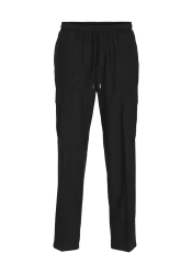 Ανδρικό Παντελόνι Λινό Cargo Jack & Jones JPSTKarl Summer Cargo SN Styd 12268352 Mαύρο Ανδρικό Παντελόνι Λινό Cargo Jack & Jones JPSTKarl Summer Cargo SN Styd 12268352 Mαύρο