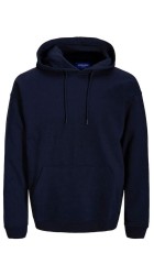 Ανδρικό Φούτερ Jack & Jones 12186375 Loose Fit Μπλε