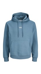 Ανδρικό Φούτερ Jack & Jones JJCorp Graphic Sweat Hood LN 12268422 Blue Mirage