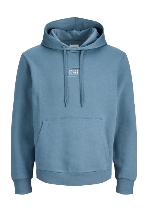Ανδρικό Φούτερ Jack & Jones JJCorp Graphic Sweat Hood LN 12268422 Blue Mirage
