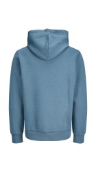 Ανδρικό Φούτερ Jack & Jones JJCorp Graphic Sweat Hood LN 12268422 Blue Mirage