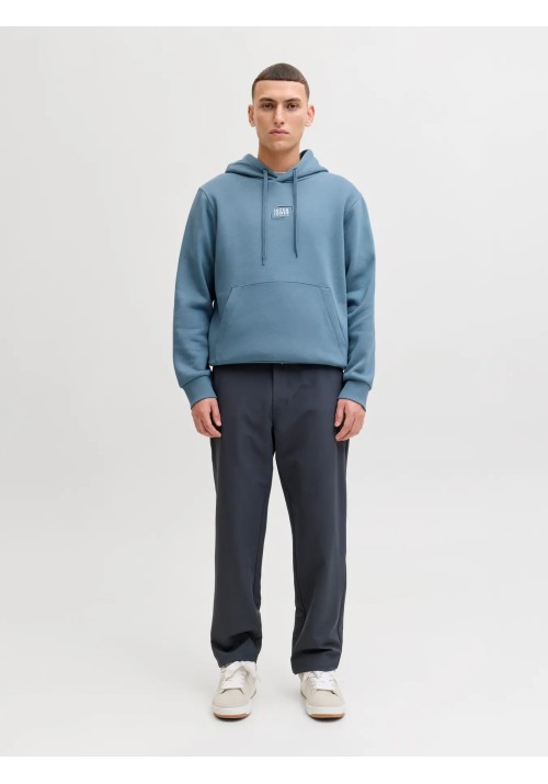 Ανδρικό Φούτερ Jack & Jones JJCorp Graphic Sweat Hood LN 12268422 Blue Mirage