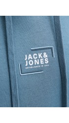 Ανδρικό Φούτερ Jack & Jones JJCorp Graphic Sweat Hood LN 12268422 Blue Mirage