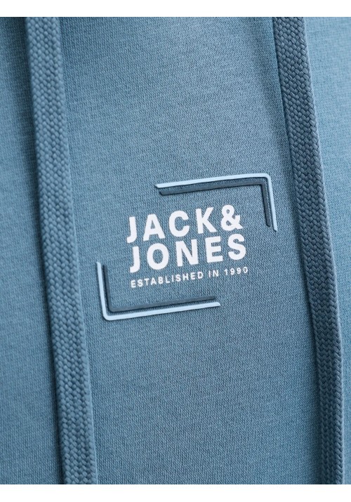 Ανδρικό Φούτερ Jack & Jones JJCorp Graphic Sweat Hood LN 12268422 Blue Mirage
