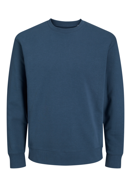 Ανδρικό Φούτερ Jack & Jones JJEStar Basic Sweat Crew Neck Noos 12208182 Ensign Blue