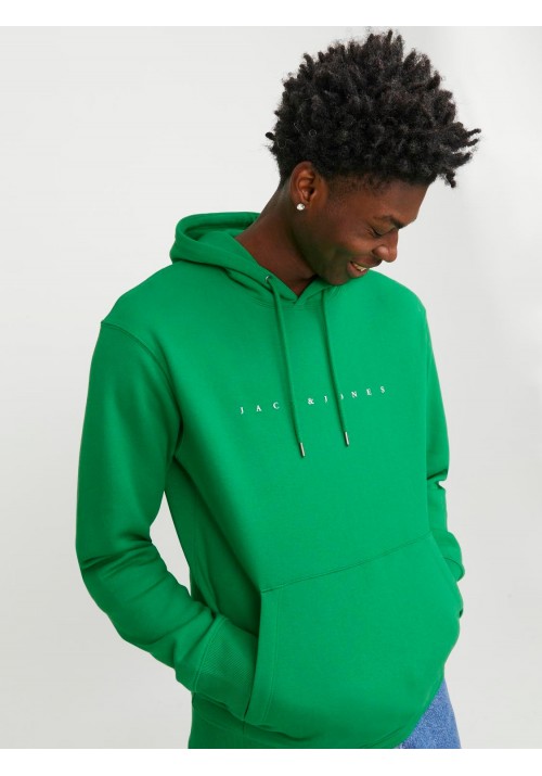 Ανδρική Φούτερ με Kουκούλα Jack & Jones JJEStar JJ Sweat Hood Noos 12233972 Πράσινη