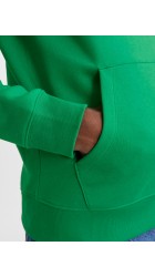 Ανδρική Φούτερ με Kουκούλα Jack & Jones JJEStar JJ Sweat Hood Noos 12233972 Πράσινη