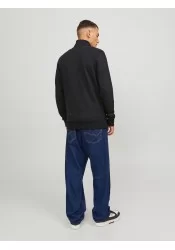 Ανδρική Φούτερ Ζακέτα Jack & Jones JJEPaulos Sweat Zip Noos 12250737 Mαύρο Ανδρική Φούτερ Ζακέτα Jack & Jones JJEPaulos Sweat Zip Noos 12250737 Mαύρο