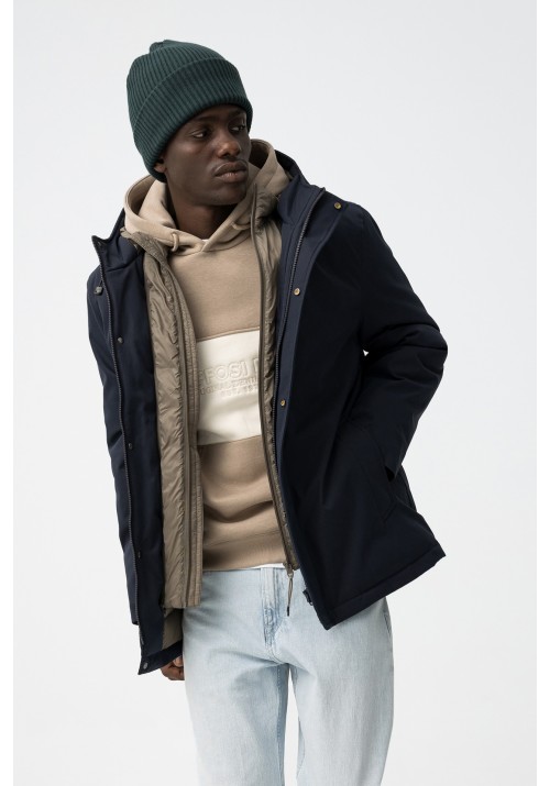 Ανδρικό Μπουφάν Παρκά Tiffosi Huang 10061891-790 Μπλέ