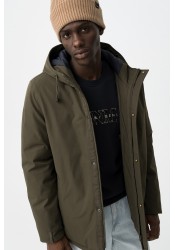 Ανδρικό Μπουφάν Παρκά Tiffosi Huang 10061891-812 Λαδί