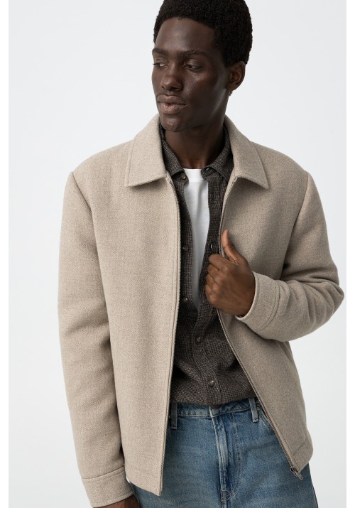 Ανδρικό Μπουφάν Tiffosi Pernik 10062551-180 Μπεζ