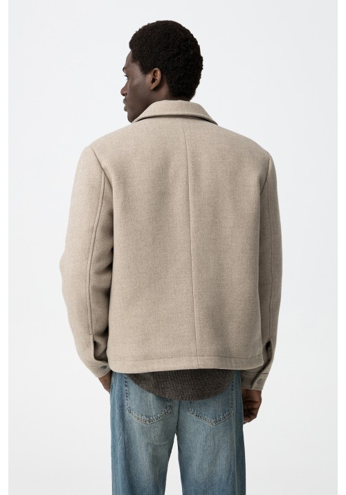 Ανδρικό Μπουφάν Tiffosi Pernik 10062551-180 Μπεζ