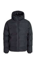 Ανδρικό Μπουφάν Puffer Jack & Jones JJESoho Puffer Hood SN 12278749 Μαύρο