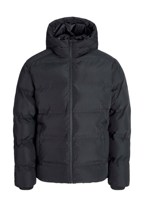 Ανδρικό Μπουφάν Puffer Jack & Jones JJESoho Puffer Hood SN 12278749 Μαύρο