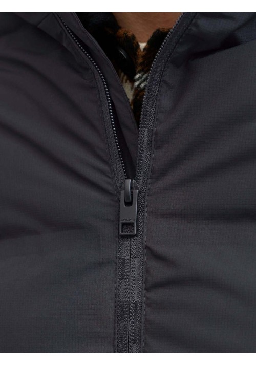 Ανδρικό Μπουφάν Puffer Jack & Jones JJESoho Puffer Hood SN 12278749 Μαύρο