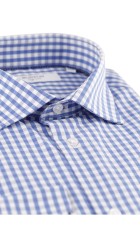 Ανδρικό Πουκάμισο Boston 701-1 Μπλε