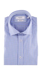 Ανδρικό Πουκάμισο Slim Fit Boston 701-3 Γαλάζιο