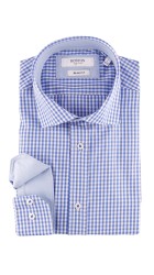 Ανδρικό Πουκάμισο Slim Fit Boston 701-3 Γαλάζιο