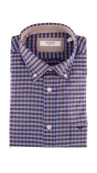 Ανδρικό Πουκάμισο Boston 701-4 Μπλε