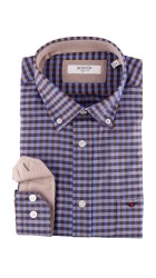Ανδρικό Πουκάμισο Boston 701-4 Μπλε