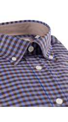 Ανδρικό Πουκάμισο Boston 701-4 Μπλε