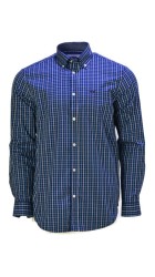 Ανδρικό Πουκάμισο Boston 702-2 Μπλε