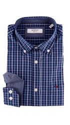 Ανδρικό Πουκάμισο Boston 702-2 Μπλε