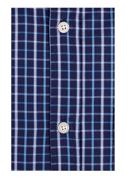 Ανδρικό Πουκάμισο Boston 702-2 Μπλε