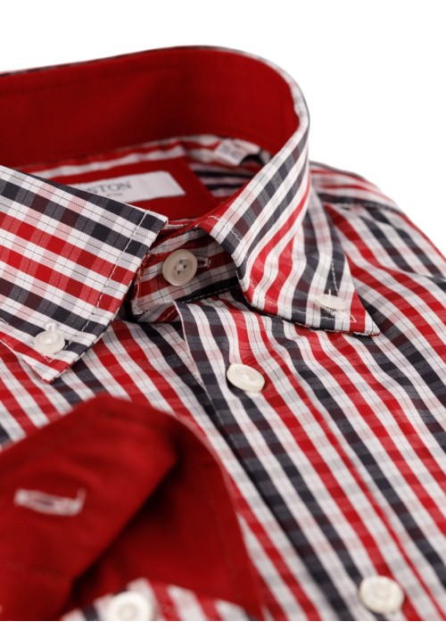 Ανδρικό Πουκάμισο Boston 702-3 Κόκκινο