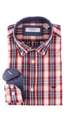 Ανδρικό Πουκάμισο Boston 703-1 Κόκκινο