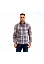 Ανδρικό Πουκάμισο Boston 703-1 Κόκκινο