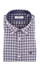 Ανδρικό Πουκάμισο Boston 703-3 Γκρι