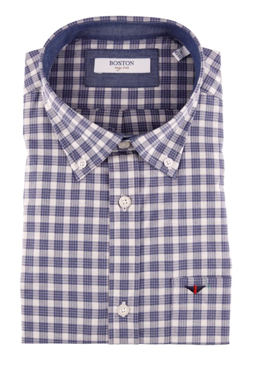 Ανδρικό Πουκάμισο Boston 703-3 Γκρι