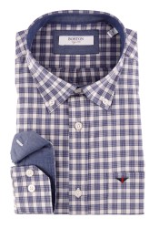 Ανδρικό Πουκάμισο Boston 703-3 Γκρι