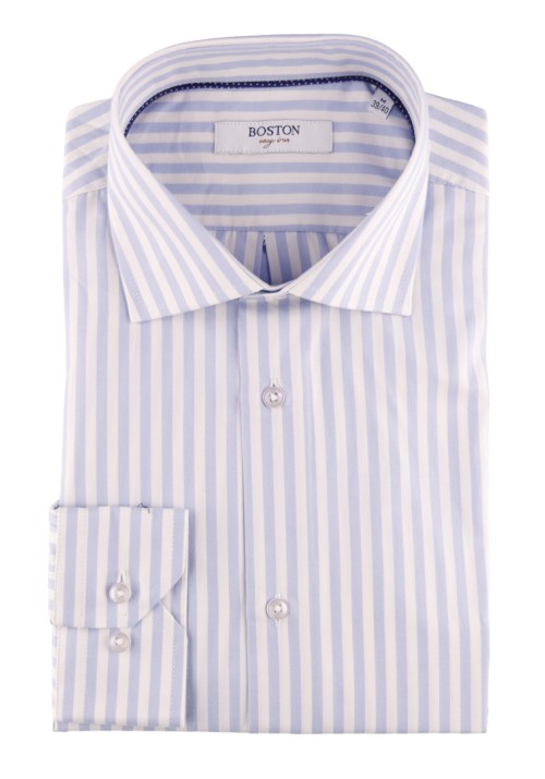 Ανδρικό Πουκάμισο Boston 704-1 Γαλάζιο