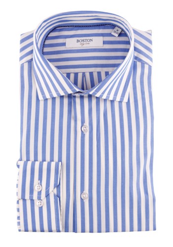 Ανδρκό Πουκάμισο Boston 704-2 Γαλάζιο Ανδρκό Πουκάμισο Boston 704-2 Γαλάζιο