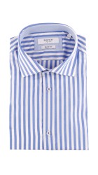 Ανδρικό Πουκάμισο Slim Fit Boston 704-2 Γαλάζιο