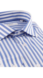 Ανδρκό Πουκάμισο Boston 704-2 Γαλάζιο