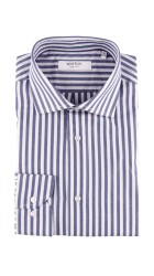 Ανδρικό Πουκάμισο Boston 704-3 Ριγέ Μπλε