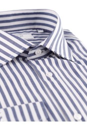 Ανδρικό Πουκάμισο Boston 704-3 Ριγέ Μπλε Ανδρικό Πουκάμισο Boston 704-3 Ριγέ Μπλε